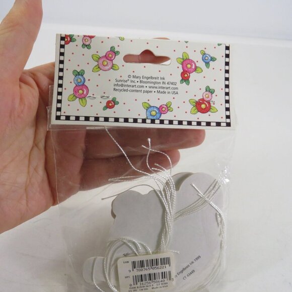 Mary Engelbreit Tea Pot 1pkg (12)Gift Tags  3x4" #2 - Picture 2 of 6
